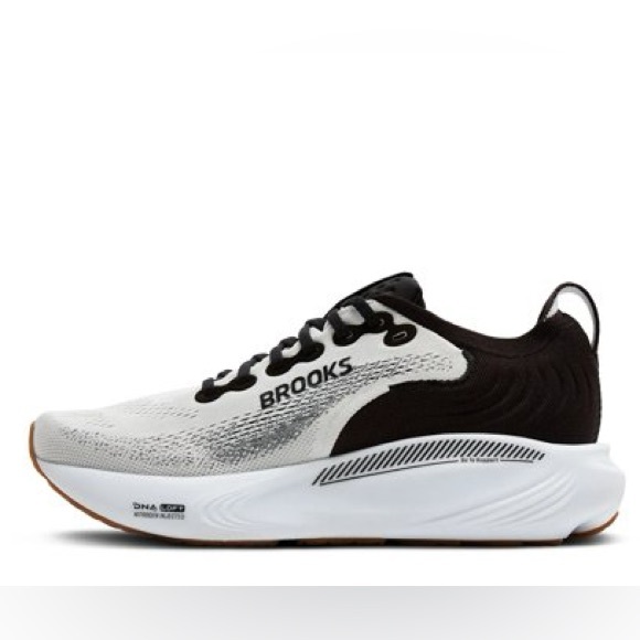 Brooks Adrenaline GTS 25 Men’s Running Shoes White/Black Size 9 Womens 10.5 NEW - Picture 9 of 10